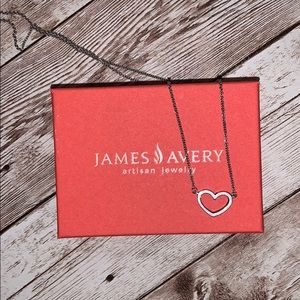 James Avery Petite Heart Necklace